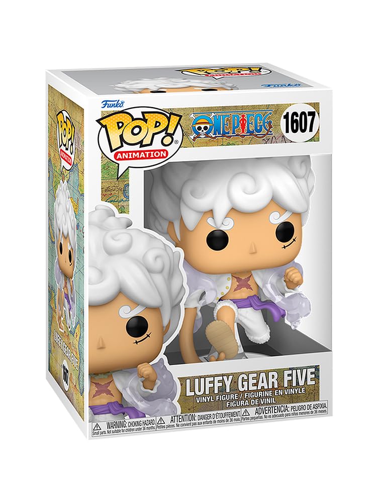 Epic Collectibles Pop Anime: One Piece - Luffy Gear Five Vinyl Figure Bundle With Compatible Funko Box Protector