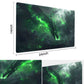SIXTORE enhanced Board Game 24x14in TCG Playmat Compatible for OCG CCG RPG MTG Play Mats Mousepad Desk Mat (040322-Green Dragon)