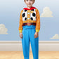 Eledobby Woody Costume Boys Woody Halloween Outfit Kids Long Sleeve Sweatshirt For Boys Christmas Birthday Gift 7-8 Years
