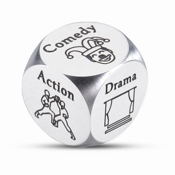 Stocking Stuffers For Women,Valentines Day Gifts For Her,Movie Decider Dice For Couples Date Night Game,Decision Gift For Him Bo
