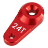 ARRMA Servo Horn Metal 24T Aluminum Red, ARAC8870
