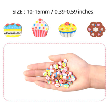 300 Pieces Mini Cupcake Eeasers For Kids Bulk, Mini Cute Kids Pencil Erasers Assortment Novelty Eeasers For Party Favor, Home Sc