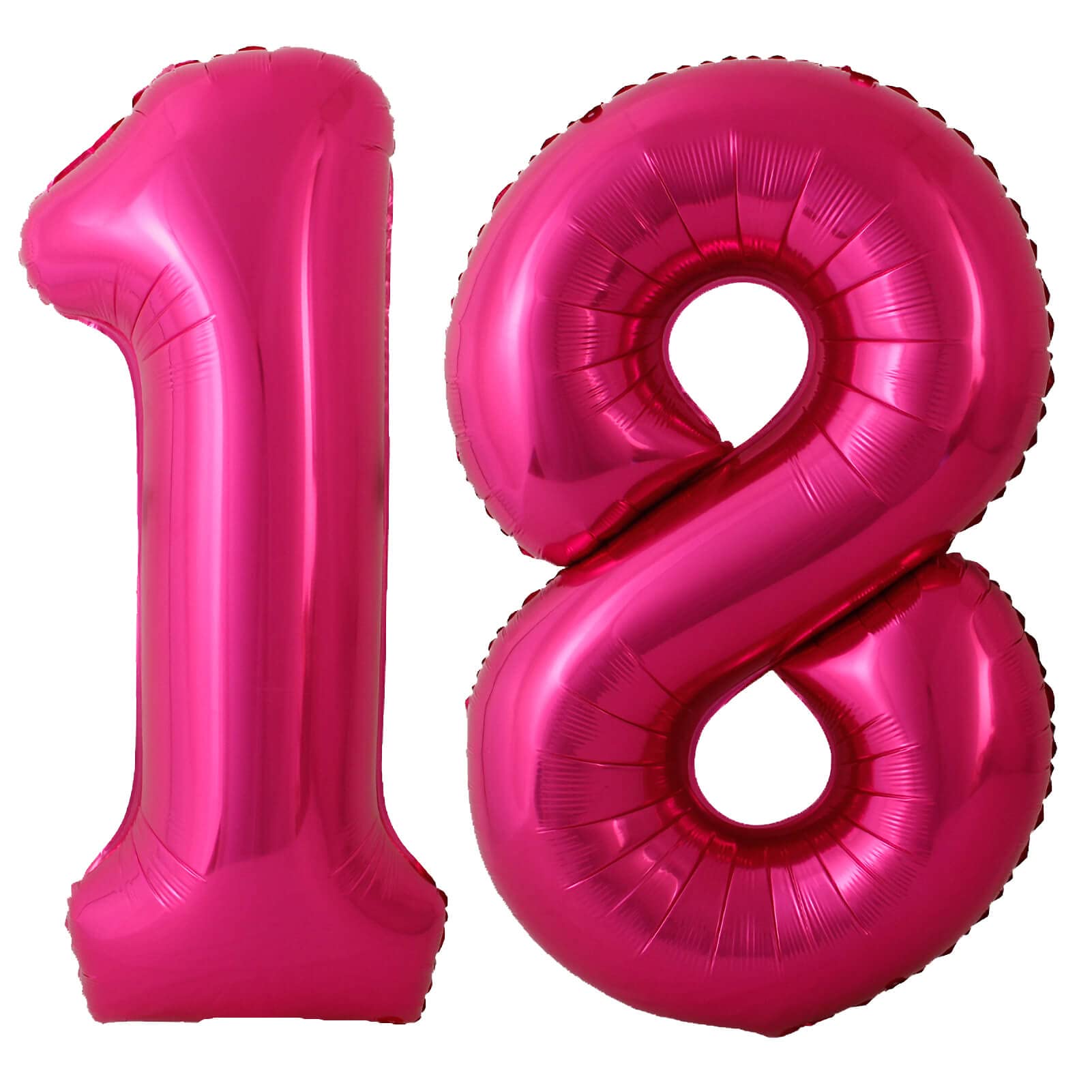 40 Inch Hot Pink 18 Number Balloons Giant 18 Balloons Hot Pink Birthday 18 Balloons 18Th Birthday Anniversary Party Decorations
