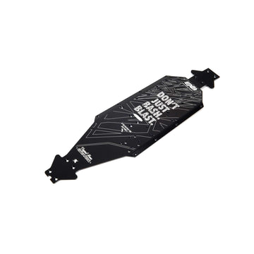 Arrma Aluminum Chassis Cnc 7075 T6 Lwb, Black: Exb, Ara320570