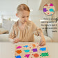 Webby Wooden Educational Colorful Alphabets, Counting Numbers, Fruits, Sea Animals, Public Transport And Shapes Puzzle For Presc