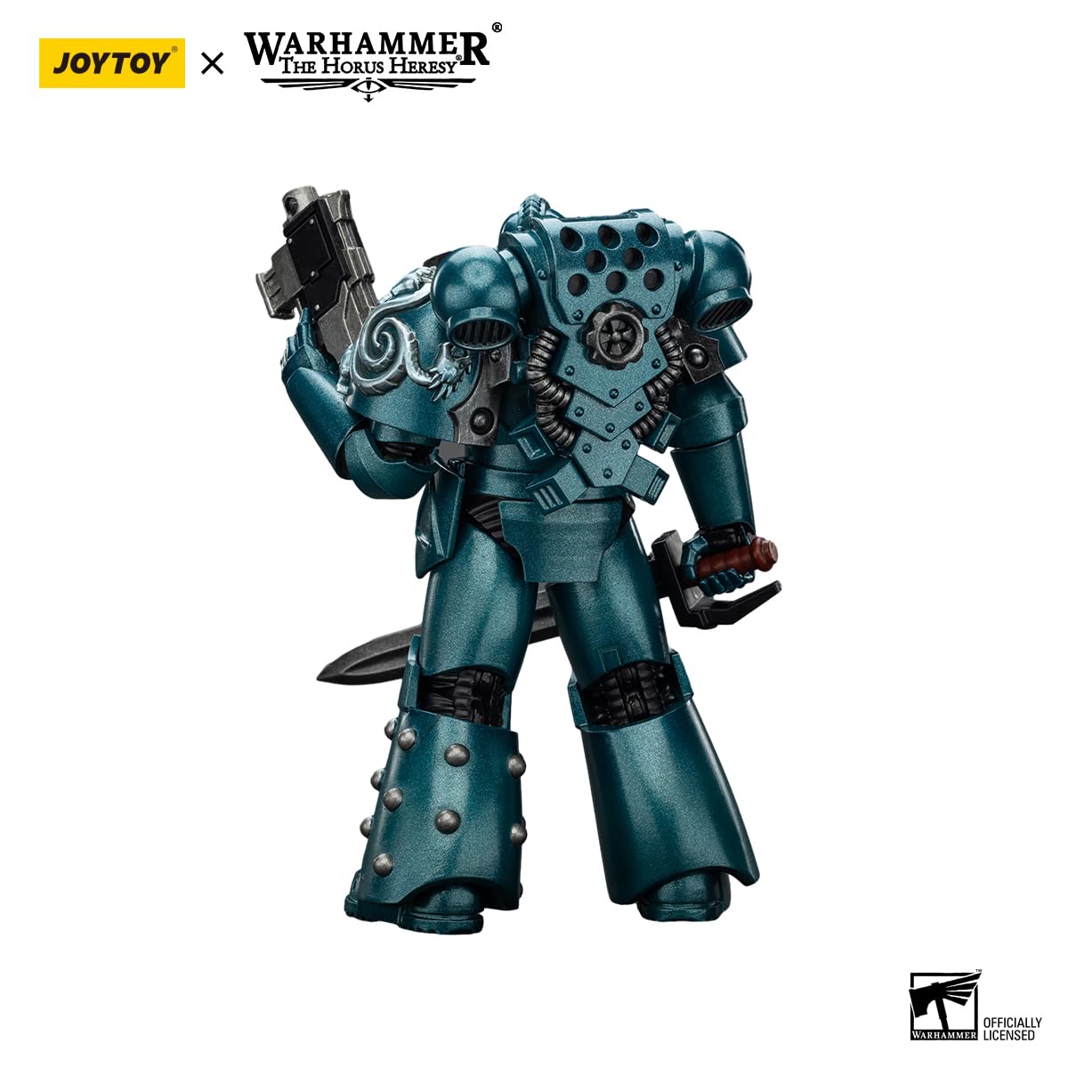 JOYTOY Warhammer The Horus Heresy Alpha Legion Headhunter Prime - 1:18 Scale 4.72in Action Figure Mecha Joy Toy Collection Model