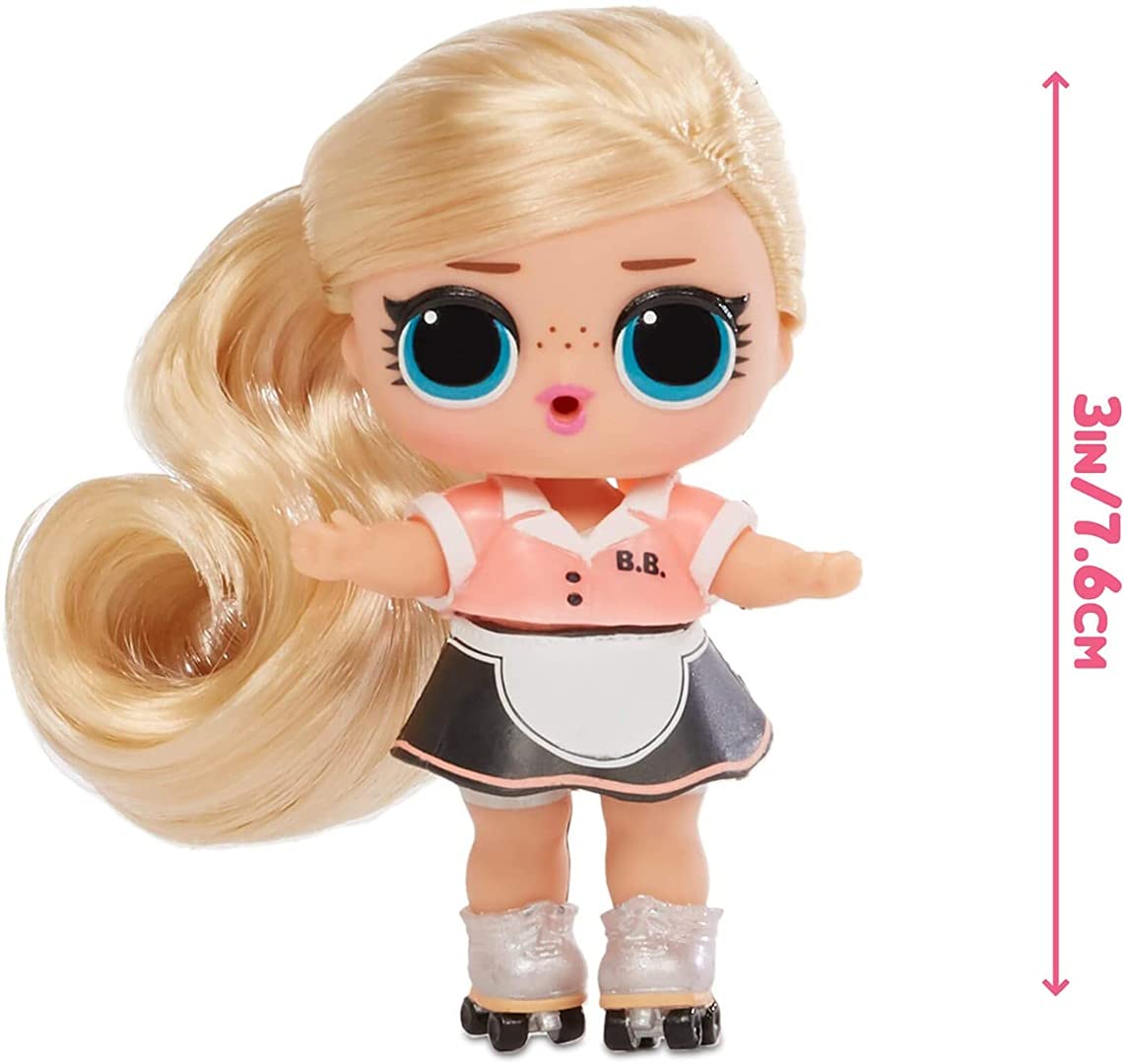 L.O.L. Surprise! Hairgoals Series 2 with 15 Surprises Including Real Hair Fashion Doll  limited availability Hair Salon Toy Chair  Doll Accessories  Bottle  Comb - Small Dolls for Girls Ages 4-14 Years
