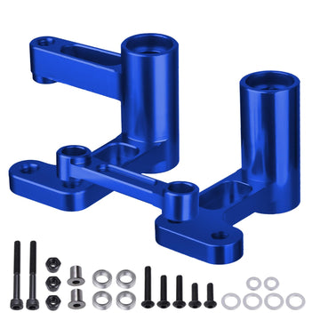 Hobbypark Aluminum Steering Bellcranks, Drag Link For 1/10 Traxxas Slash 2Wd / Rustler Vxl/Bandit, Replaces Part 3743 (Navy Blue