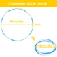 4Pack Led Hoops For Adults, 36In Fitness Equipment Weight Loss Auto Color Changing Strobe Glow Light Hooper Gift, 90Cm Hooper Ho