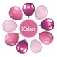 Paready Hot Pink Balloons, 30Pcs Metallic Hot Pink Party Balloons 12 Inch Chrome Red And Pastel Pink Latex Balloons Macaron Ligh