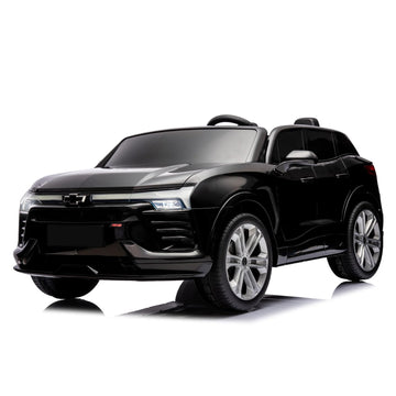 Hetoy 24V 2-Seater SUV Licensed Chevrolet Blazer Ride On Car Toy w/Parent Remote Control, 3 Speeds, Wireless Music, MP3 Player, 