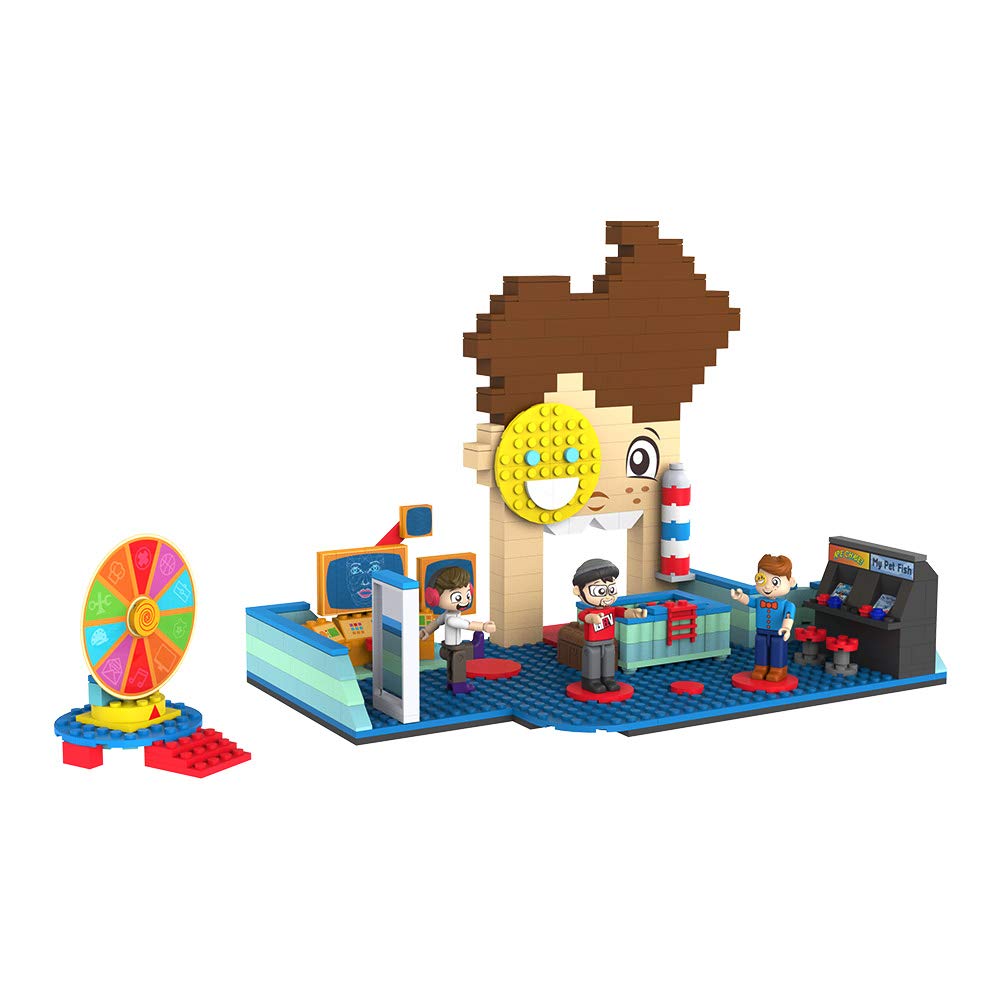 FGTeeV Funnel Boy Fun House Buildable Set - 474 Pieces, Multicolor, Plastic Construction