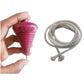 ZOKCY (Pack of 1 Pcs) Plastic Spinning Lattu with Thread for Kids/lattoo Toy/Plastic Spinning Lattu with Thread/Traditional Indi
