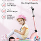 Anhao Electric Scooter For Kids Ages 6-12(Mainly 6-10), Adjustable Handlebar And Speed, Anti-Slip Deck, Flash Wheel, Toddler Sco