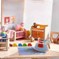HABA Little Friends Babies Marie & Max - 2.5 Twin Baby Dollhouse Toy Figures (2 Piece Set)