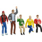 Carrera 21127 Set Of Figures, Spectators For Slot Car Track