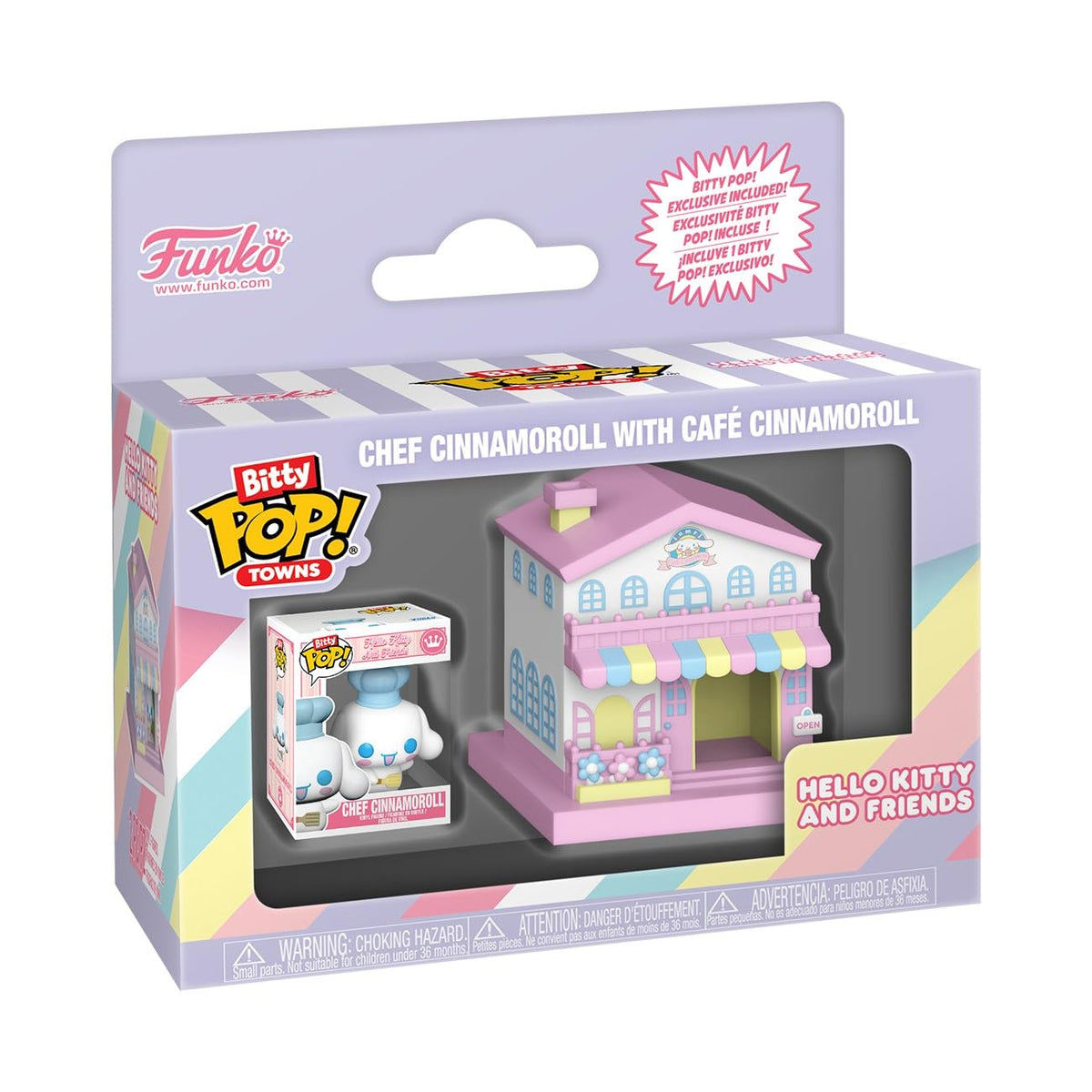 Funko Bitty POP! Town: Sanrio  Cinnamoroll Cafe