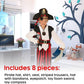 Morph Kids Pirate Costume - Boys Pirate Outfit For Halloween Dress Up, Adventure Play, And Costume Parties, 10-12 Years