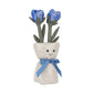 Apricot Lamb Blue Enchantress Vase Plush Stuffed Animals For Kids, Soft Cute Plush Toys For Baby Girl And Boy, Fluffy Blue Encha