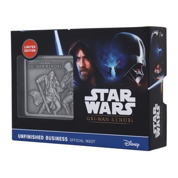 Fanattik Star Wars Limited Edition Obi-Wan Kenobi Collectible Metal Ingot