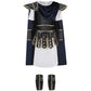 Lmyove Kids Warrior Costume, Halloween Boys Roman Soldier Gladiator Viking Medieval Historical Role Playing Party 4-11Y (Xx-Larg
