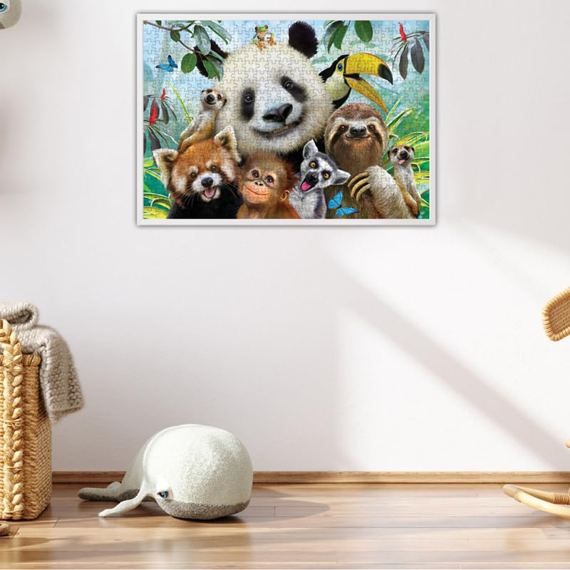 Anatolian Puzzle - Zoo Selfie, 500 Piece Jigsaw Puzzle, #3596