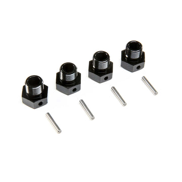 Losi 17mm Wheel Hex Black 4 SBR 2.0 LOS252129 Elec Car/Truck Replacement Parts