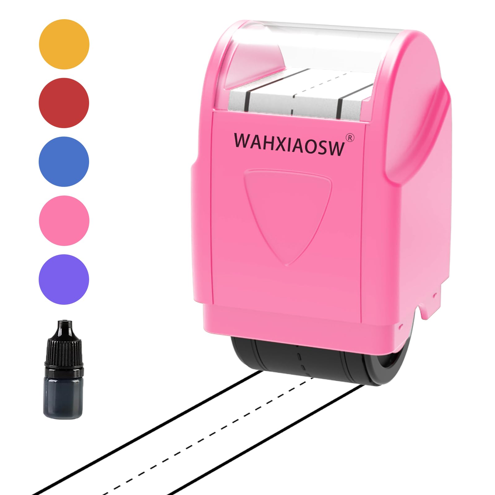 Handwriting Stamp Line Roller,Handwriting Lines Stamp Roller Self-Inking Line Rolling Stamps Handwriting Practice Tool For Teach