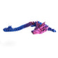 Flavery 3D Printed Dragon - 24 Inch Dragon Fidget Toy, Large Pearly Sheen Articulated Dragon, 3D Printed Gift For Birthday, Figu
