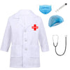 Rudra Fancy Dress Polyester Doctor Coat For Kids | Nurse Costumes For Girls Fancy Dress Competition For Age Group 3 To 12 Yrs, W