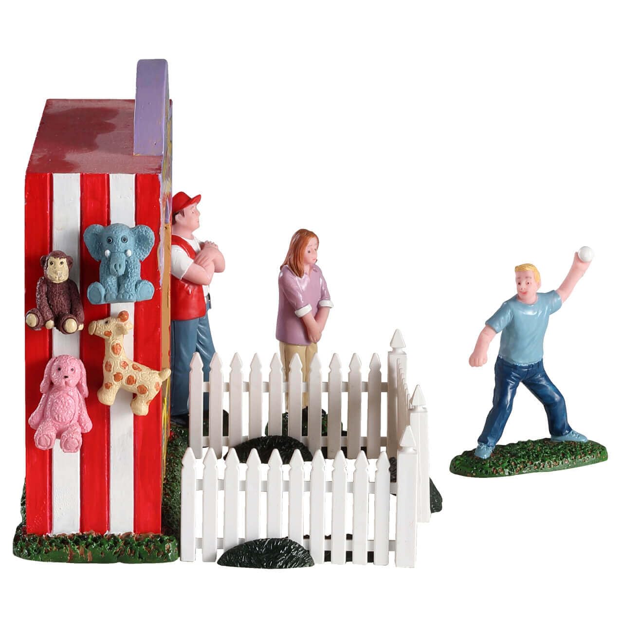 Lemax Tin Can Alley, Set Of 7#93429
