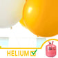 Partywoo Orange Large Balloons, 4 Pcs 36 Inch Balloons, Goldenrod Big Balloons, Orangey Yellow Giant Balloons, Jumbo Balloons For Birthday Party Decorations, Baby Shower Decorations, Orange-Y10