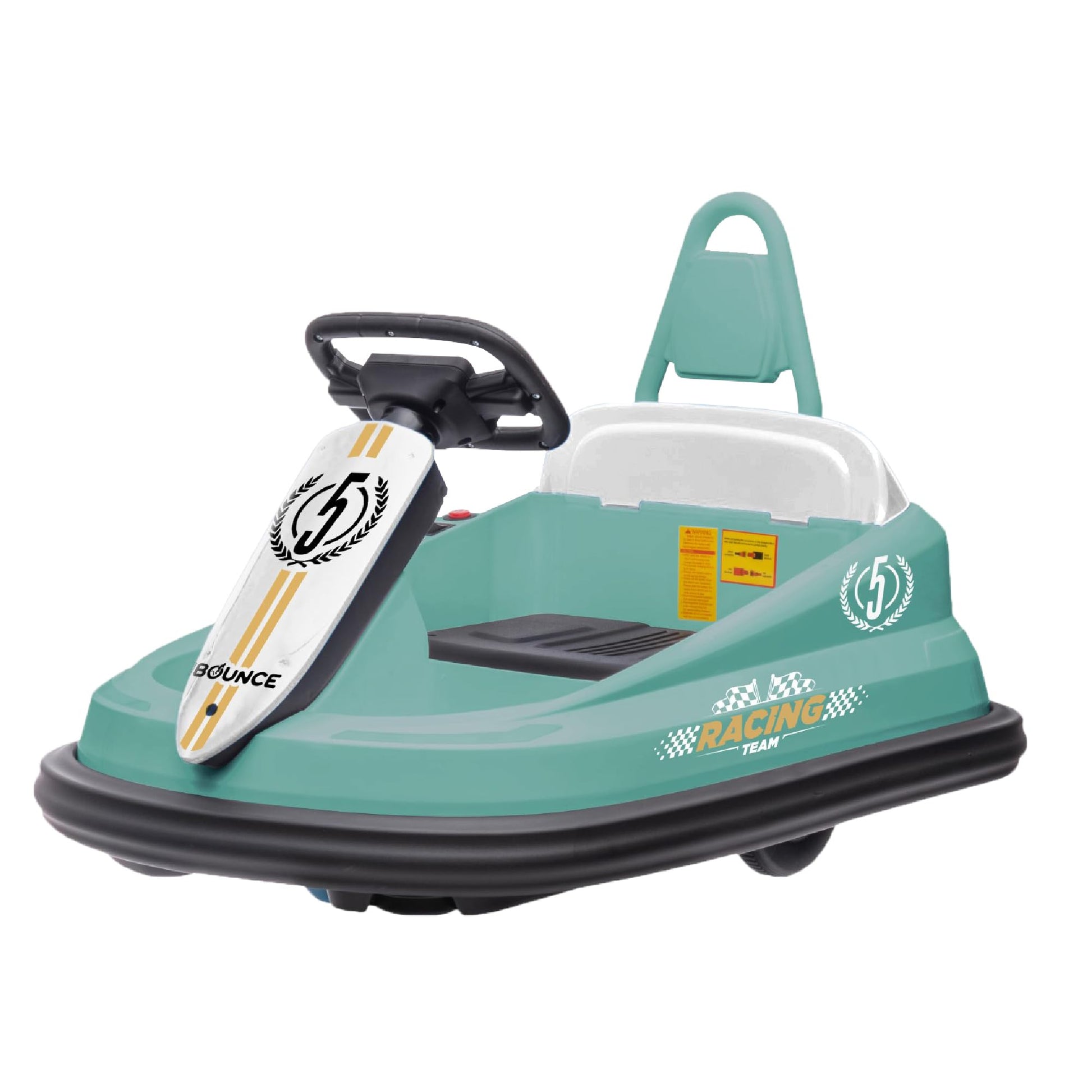 New Bounce Electric Bumper Car for Toddlers 1-3 - Baby Bumper Cars - Electric Car for Kids Ages 1.5-6 Years