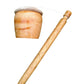 Merishopp Wooden Collections Decorations Traditional Fun Gifts Wood Toy Rattle Drum Style A| Educational Toy For Kids | Fun & Le