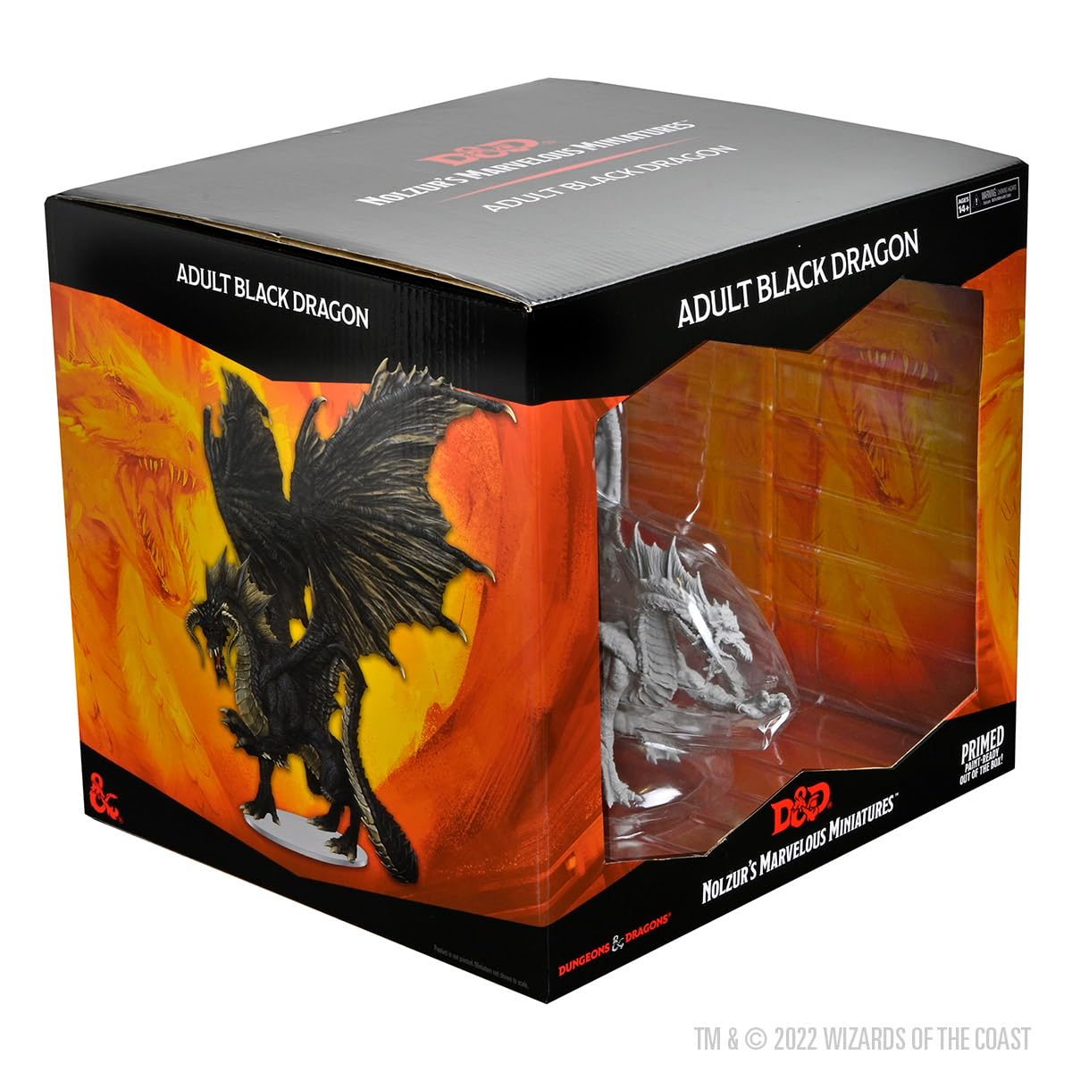 D&D Nolzur's Marvelous Miniatures: mature-themed Black Dragon