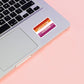 Meplum Pride Wlw Lesbian Stickers 210 Pcs For Wlw Lesbian Pride Stuff, Wlw Lesbian Present Waterproof Wlw Lesbian Stickers Bulk