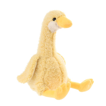Apricot Lamb Toys Plush Yellow Wheat Duck Stuffed Animal Goose Soft Cuddly Perfect For Child (Yellow Duck,10 Inches)