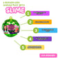 Nichole Jacklyne Watermelon Scented Water Slime Kids Toy, Non-Sticky Sensory Gift for Boys and Girls, Stress Relief Slime Party