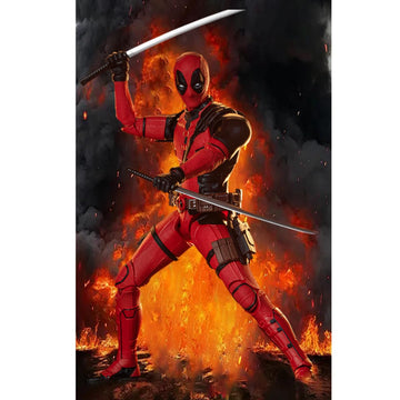 Hiplay Zd Toys Dead, The Movie Edition, 1/10 Scale Collectible Action Figure Full Set (Dead)