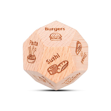 AMBREGRISSUN Valentines Day Anniversary Date Night Gifts Gifts for Him Her Boyfriend Girlfriend Food Decision Dice Birthday Gift