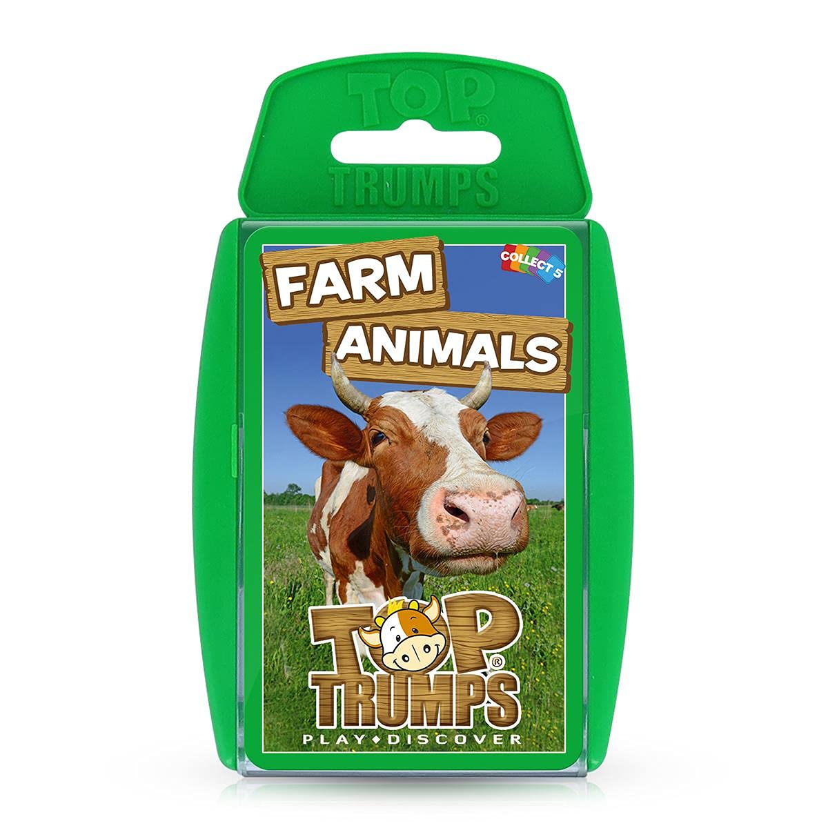 Top Trumps Farm Animals Classics Card Game, Find Out The Average lifespan of a Donkey, The wits of a Fox and The Cuteness of a S