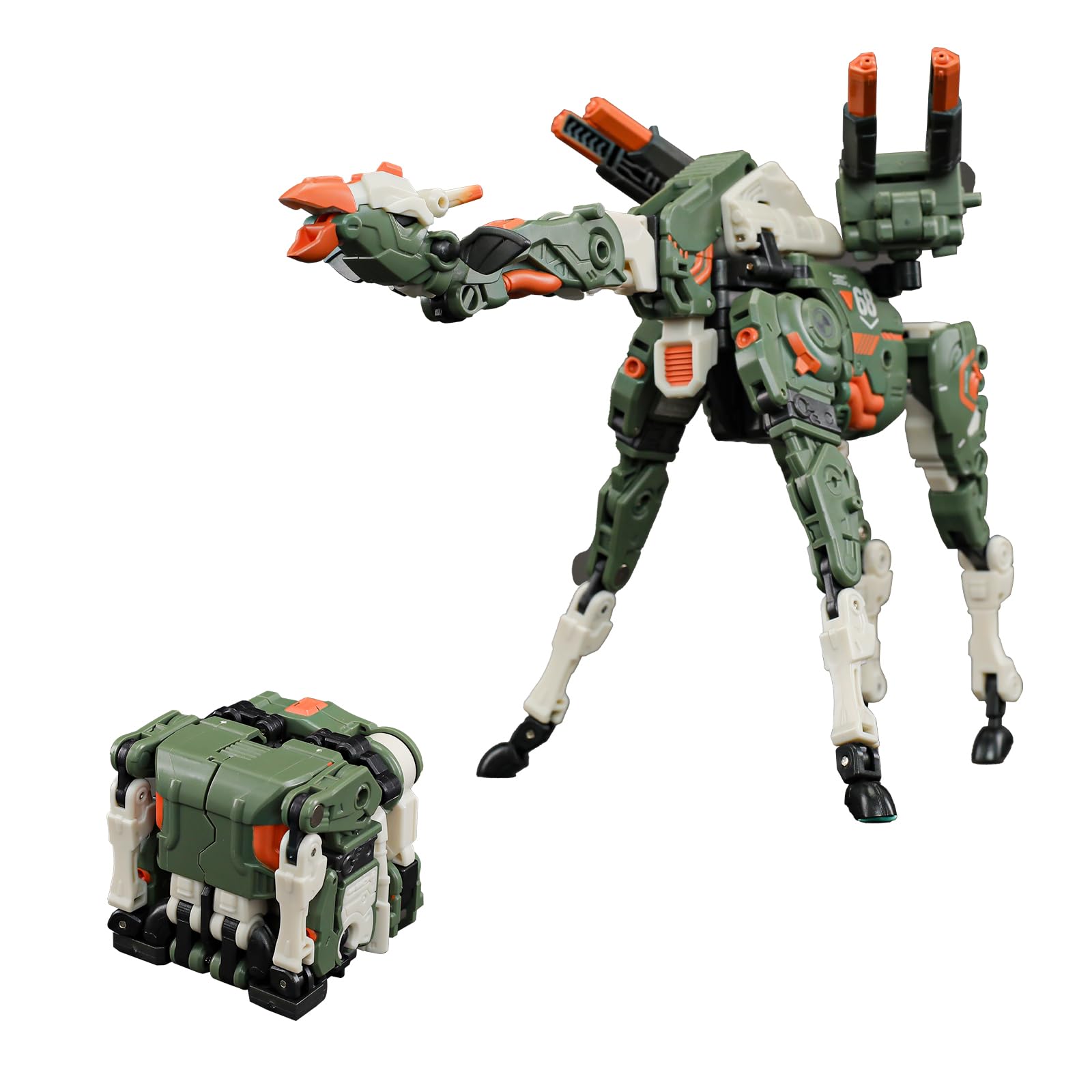 Beastbox Bb-69 Moonsafari With Bonus Deformation Toys Action Figure, Converting Toys In Mecha And Cube, Perfect Birthday Party G