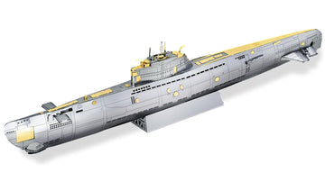 Piececool 3D Metal Puzzles For Adults, Military Submarine Metal Model Building Kits For Stress Relax, Great Christmas Birthday Gifts