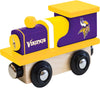 Masterpieces Nfl Minnesota Vikings Real Wood Toy Train, For Ages 3+