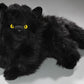 Cat, Persian Black, 12 Inches, 30Cm, Plush Toy, Soft Toy, Stuffed Animal 3474