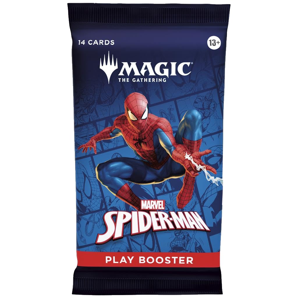 Magic the Gathering Marvels Spider-Man - Prerelease Kit - 6 Play Packs, Promo Card, Dice