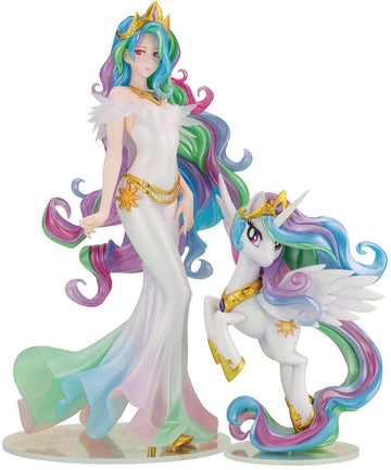 Kotobukiya My Little Pony: Princess Celestia Bishoujo Statue, Multicolor