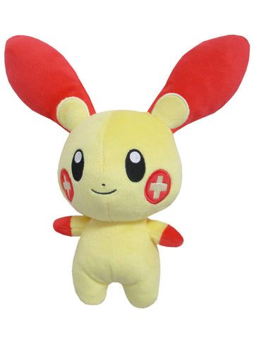 Sanei Pokemon All Star Series - Pp69 - Plusle Stuffed Plush, 6.5'