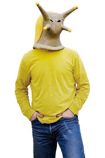 Novelty Halloween Costume Party Latex Head Mask Snail Full Face Mask