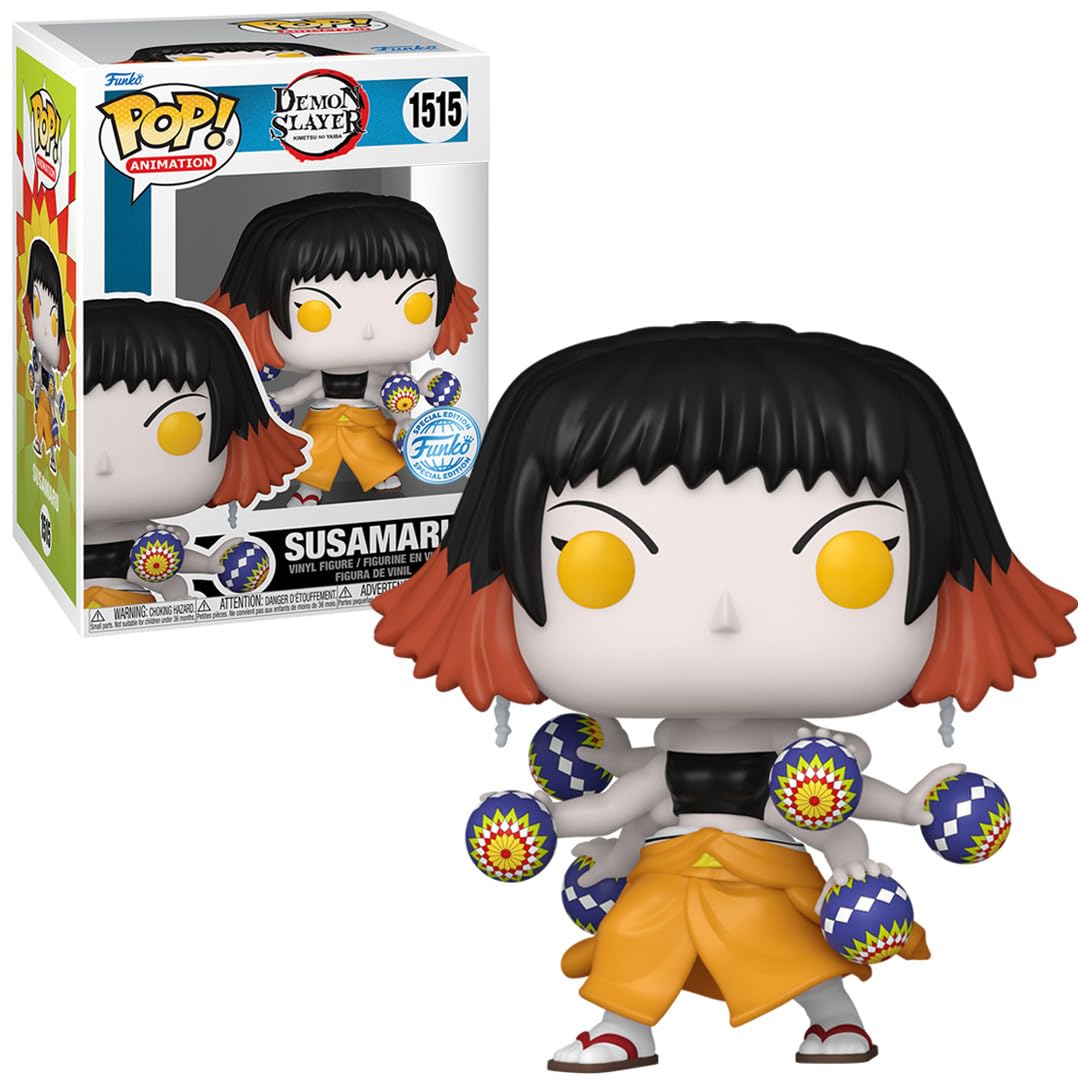 Funko Pop! Animation: Demon Slayer - Susamaru With Temari Balls Shop Exclusive